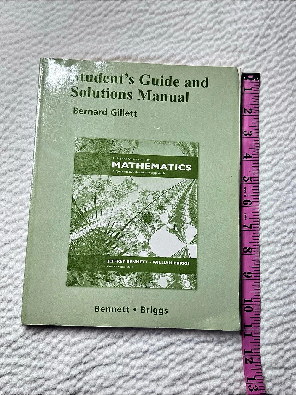 Using and Understanding Mathematics 4th Edition Study Guide & Solutions Manually - Picture 6 of 6